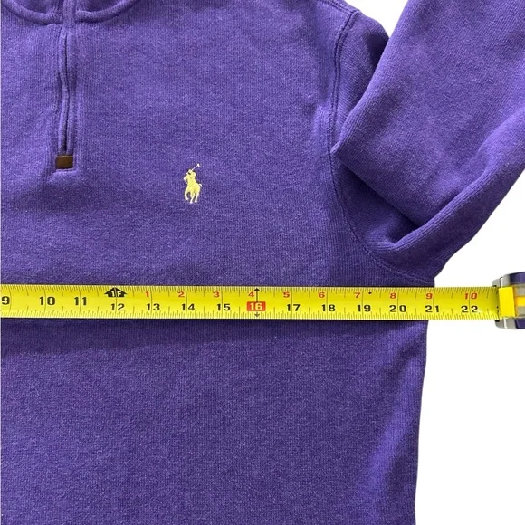 Ralph Lauren Purple Polo Pullover - Picture 4 of 5